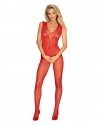 Bodystocking Obsessive N112 S-2XL Red