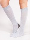 Podkolanówki dziecięce siwe YOCLUB SKA-0048G 31-38