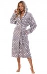 Szlafrok damski L&L 2406 Dots Long 