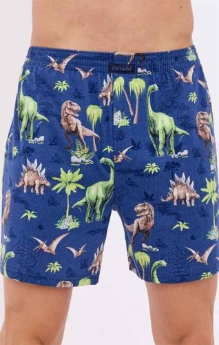 Bokserki męskie w dinozaury Cornette Classic 001/158 