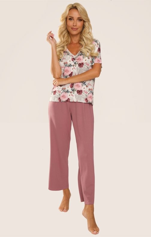 Piżama damska De Lafense 720 Finessa 3XL-4XL
