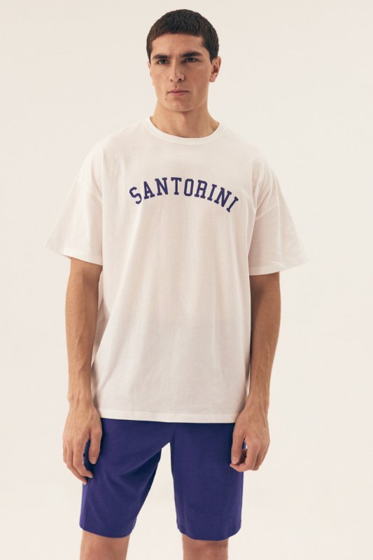 PIŻAMA MĘSKA SANTORINI 43173 SS25