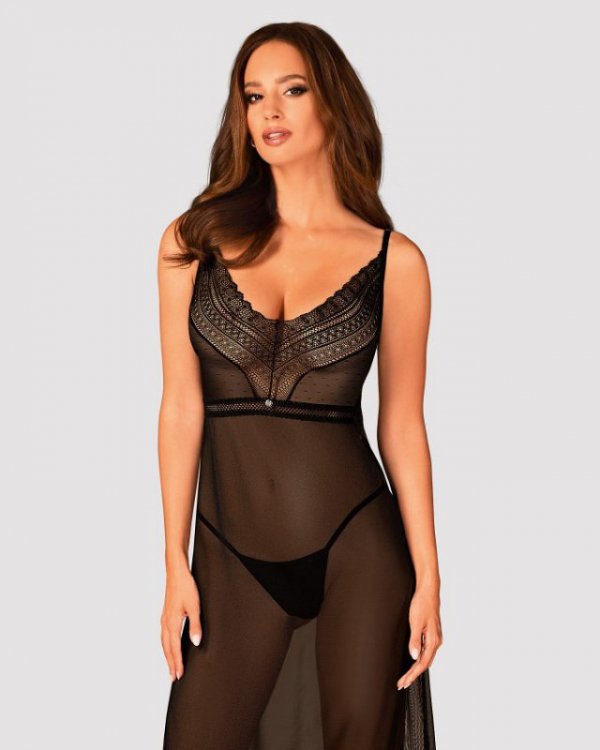 Koszulka Obsessive Estiqua Chemise Long XS-2XL