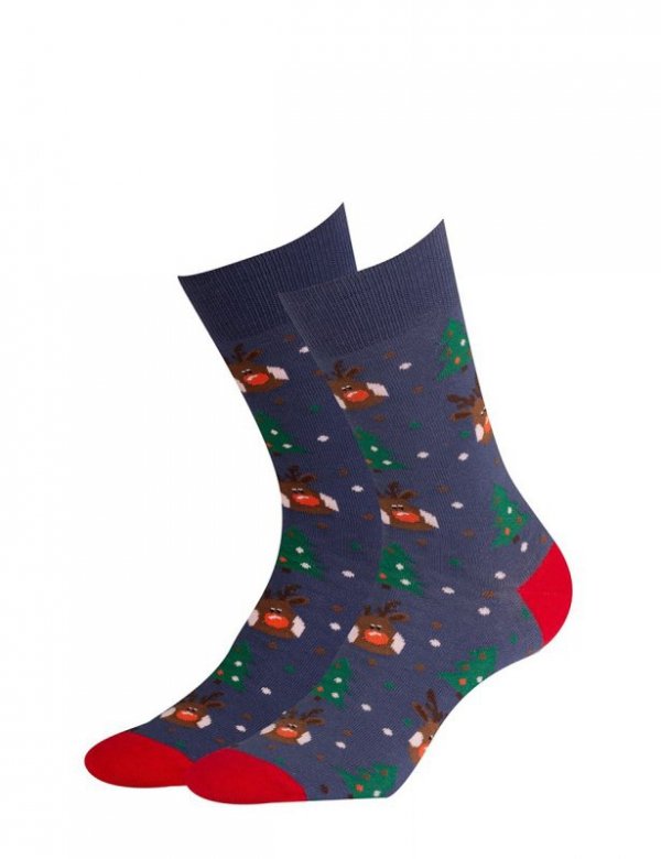 Skarpety Wola U04.155 Merry Christmas 35-46
