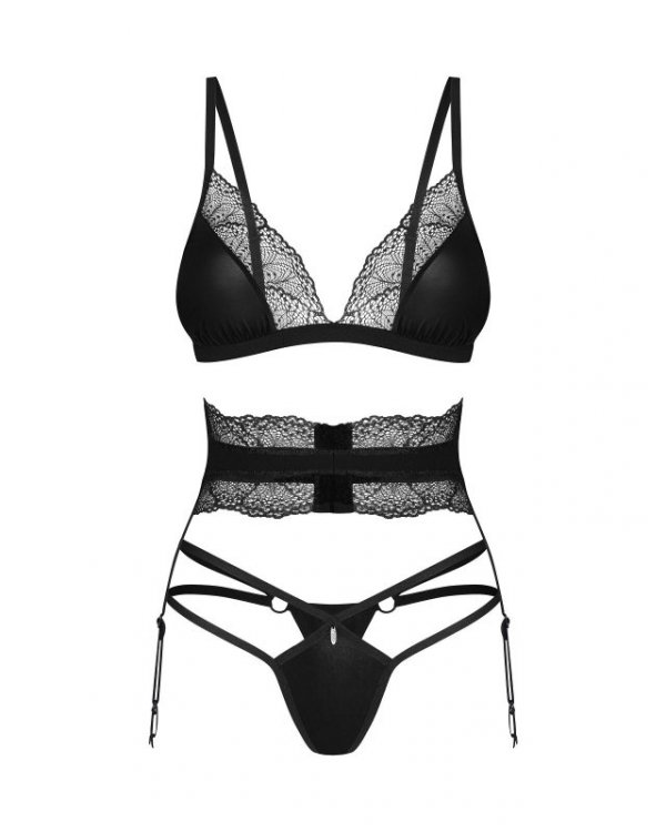 Sexi komplet Obsessive Lobellis 3-Pcs Set