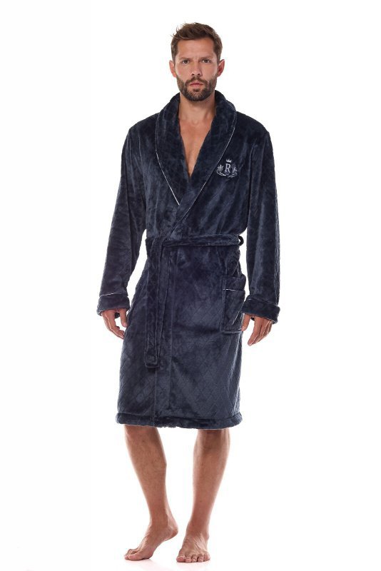 L&amp;L 2453 Ready męski szlafrok szalowy 3XL 