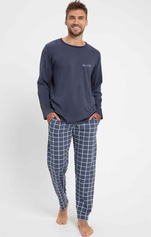 Piżama męska Taro Roy 3075 3XL-4XL 