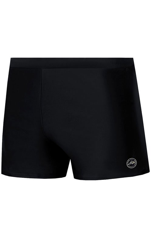 Kąpielówki męskie basenowe czarne Self S 96 H 4XL-6XL