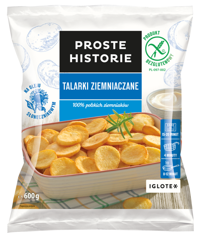 [IGLOTEX] TALARKI ZIEMNIACZANE 600g/12