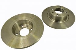 DELPHI 2X TARCZA TARCZE + KLOCKI HAMULCOWE TYŁ CITROEN C5 I II 2001-2008