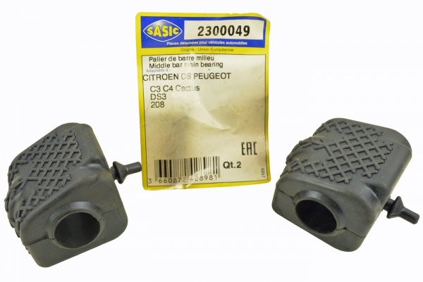SASIC 2X GUMA GUMY DRĄŻKA STABILIZATORA PRZÓD C3 II DS3 C4 CACTUS 208