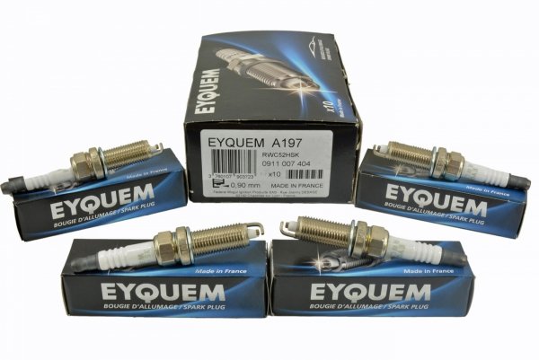 EYQUEM 4X ŚWIECE ZAPŁONOWE 1.4 16V C2 C3 C4 206 207 307 1007