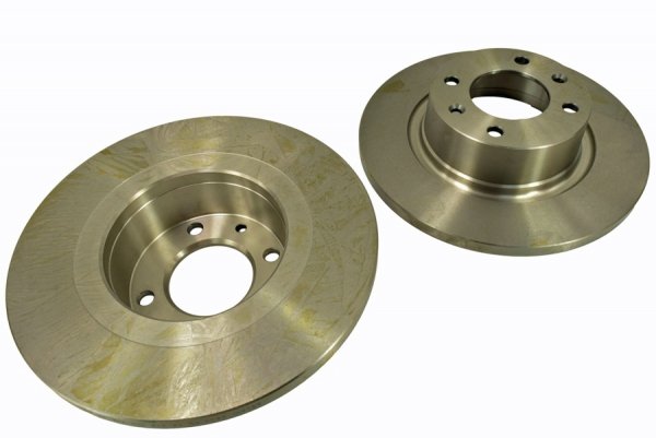 DELPHI 2X TARCZA TARCZE + KLOCKI HAMULCOWE TYŁ CITROEN C5 I II 2001-2008