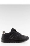 BUTY SPORTOWE DAMSKIE CZARNE SU12P BLACK - Inello
