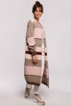 Sweter Kardigan Model BK055 Model 4 - BE Knit