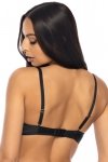 Biustonosz push up  Biustonosz Push-up Model 3539/11 Marion Black/Beige - Mat