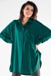Koszula Damska Model A528 Bottle Green - awama