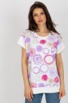 Bluzka Model RV-BZ-8689.41 White/Pink - Relevance