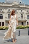 Sukienka Model 02798 Light Vanilla - Fasardi