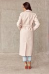 Płaszcz Damski Model BEJ PLA0017 Beige - Roco Fashion