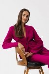 Marynarka Model S353 Śliwka - Stylove