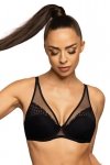 Biustonosz push up  Biustonosz Push-up Model 3733/11/1 Marley Black - Mat