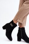 Botki Model Numissa S-1106 Black - Step in style