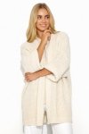 Sweter Kardigan Model S145 Light Beige - Makadamia