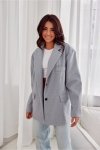 Marynarka Model Arya SZA ZAK0018 Grey - Roco Fashion
