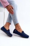 Mokasyny Model Amrutia DF937 Navy - Step in style