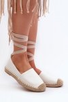 Espadryle Model Ismanne B-727 White - Step in style