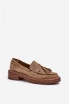 Mokasyny Model DA TW107 Brown - Step in style