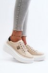 Buty Sportowe Model Pernalia Y138-8 Beige - Step in style