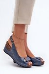 Sandały Model Comfort Shoes 24SD98-6230 Efravia Blue - Step in style
