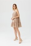 Sukienka Model Seville BEZ SUK0485 Beige - Roco Fashion