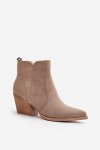 Botki Model Virtris RQ491 Dark Beige - Step in style