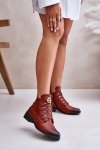 Botki Model Nevalia ASA198-21 Brown - Step in style