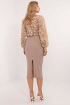 Spódnica Model RV-SD-A-211.91 Dark Beige - Relevance