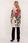 Płaszcz Damski Model DHJ-PL-19821.60P Beige - Italy Moda