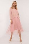 Sukienka Komplet Model MI-KMPL-24266.65P Light Pink - Italy Moda