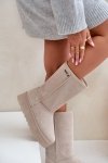 Śniegowce Model Big Star OO274894 Light Beige - Step in style
