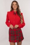 Koszula Damska Model MI-KS-61527.56 Red - Italy Moda