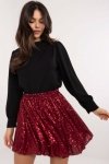 Spódnica Model MI-SD-271360.74 Bordo - Italy Moda