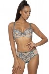 Biustonosz push up Biustonosz Push-up Model Maureen M-3808/11  Beige/Turkus - Mat