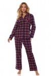 Piżama Damska Model Roxy 2475 Dark Blue - L&L collection