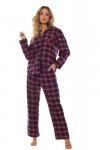 Piżama Damska Model Roxy 2475 Dark Blue - L&L collection