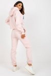Spodnie Komplet Model EM-KMPL-720.01 Light Pink - Ex Moda