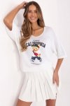 Sweter Damski Model MI-SW-2101.06 Ecru - Italy Moda
