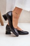 Czółenka Model Lewski 3118 Black - Step in style