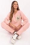 Bluza Damska Model DHJ-BL-20322.72 Brzoskwinia - Italy Moda